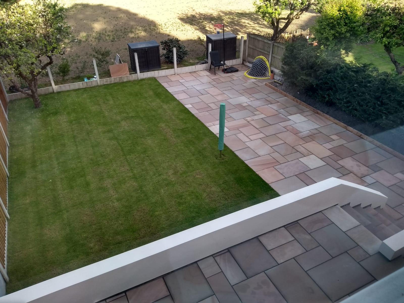 Oakmere Landscaping Complete a New Garden for Client in Salford